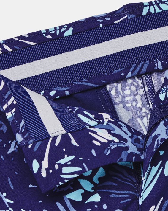 UA Links Shorts mit Druck für Damen, Blue, pdpMainDesktop image number 6